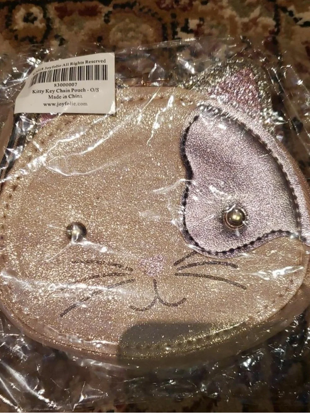 NEW Joyfolie kitty key chain pouch